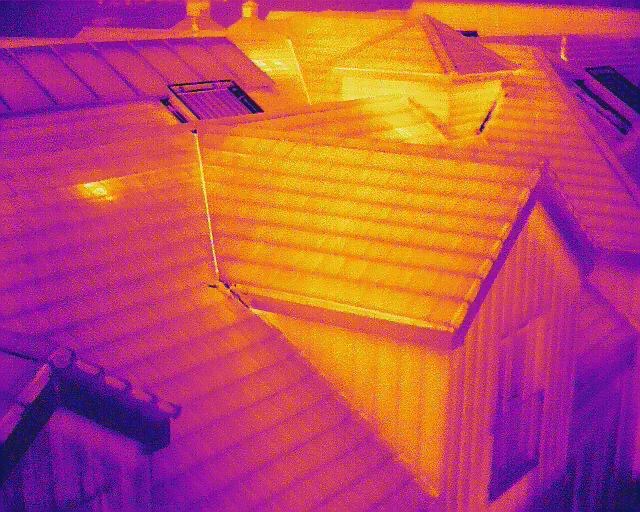 Thermal Imaging Roof Survey Image Leyland